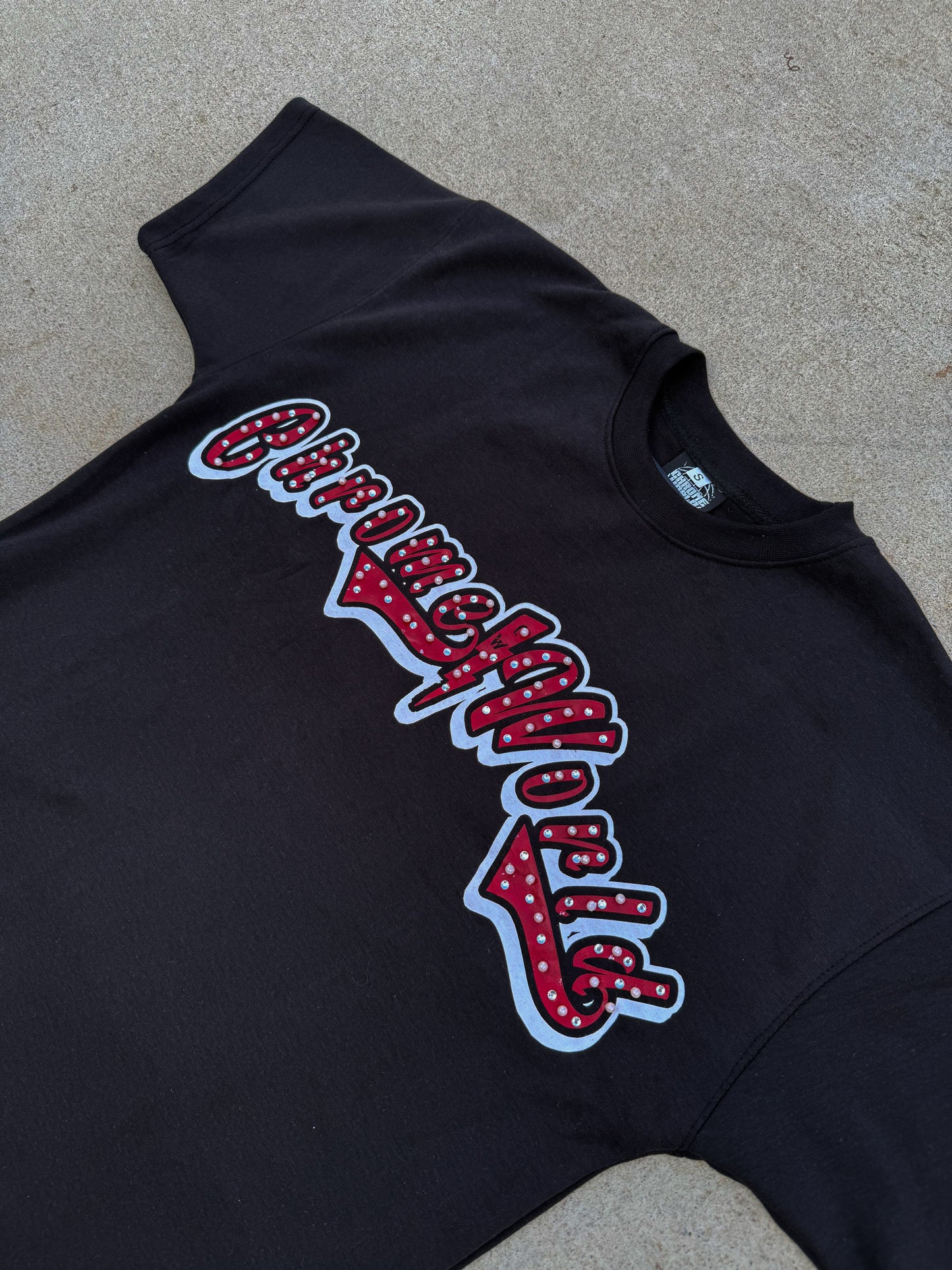BLACK CHROME WORLD SHIRT