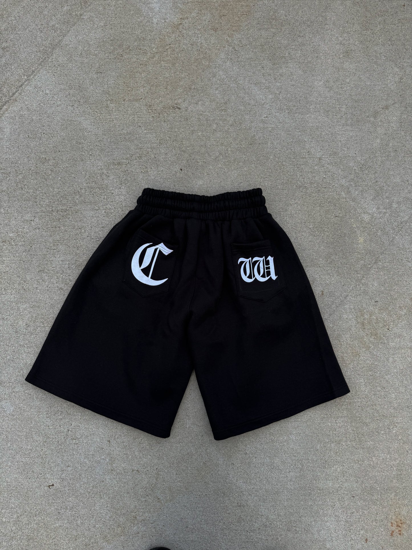 BLACK CHROME WORLD SHORTS