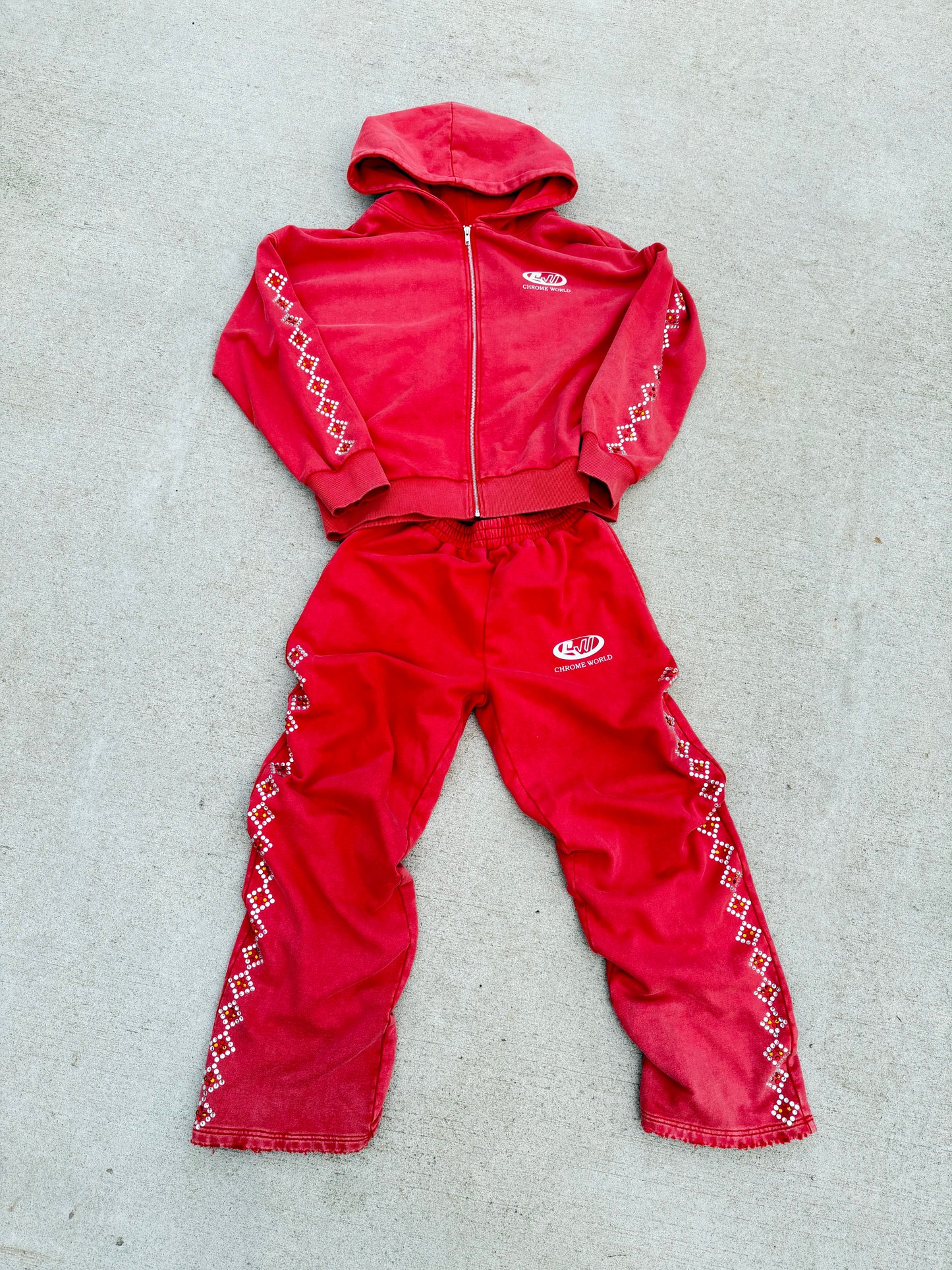 Red Urban Sweatpants