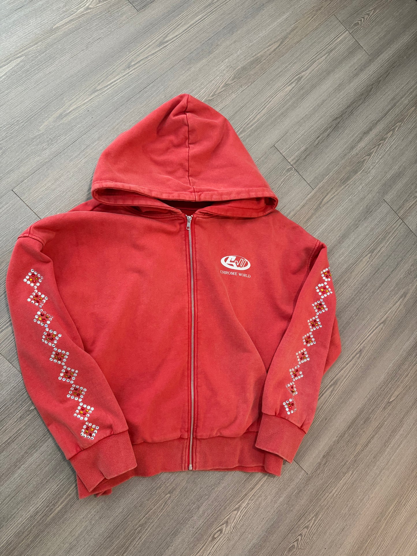Red Urban Zip Up