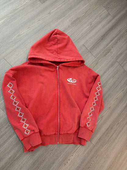 Red Urban Zip Up
