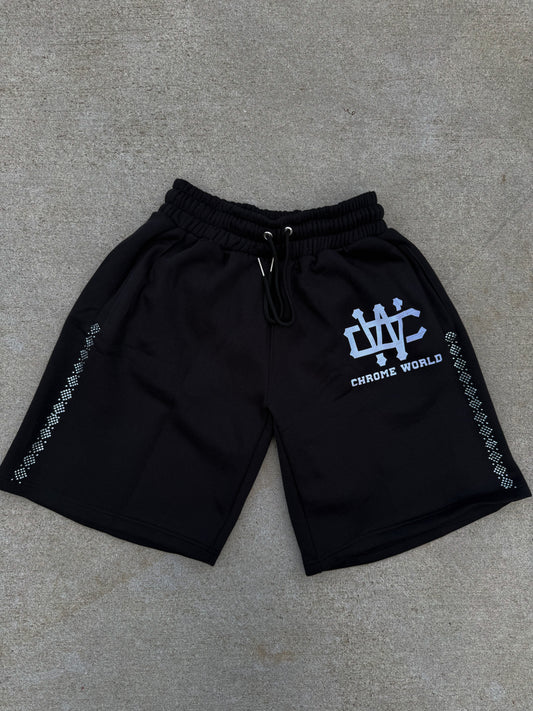 BLACK CHROME WORLD SHORTS