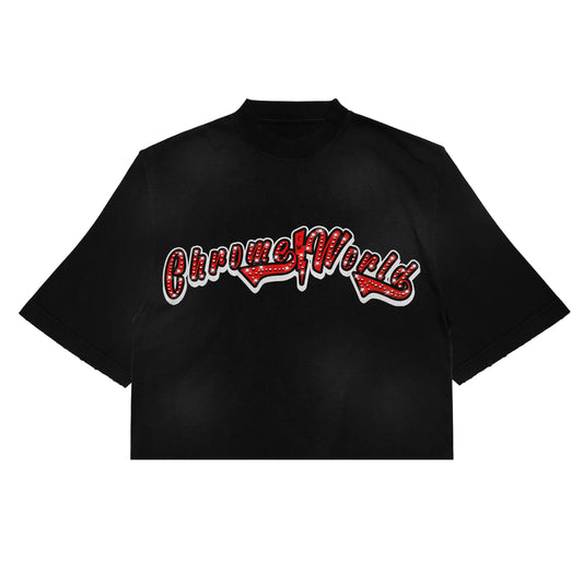 BLACK CHROME WORLD SHIRT