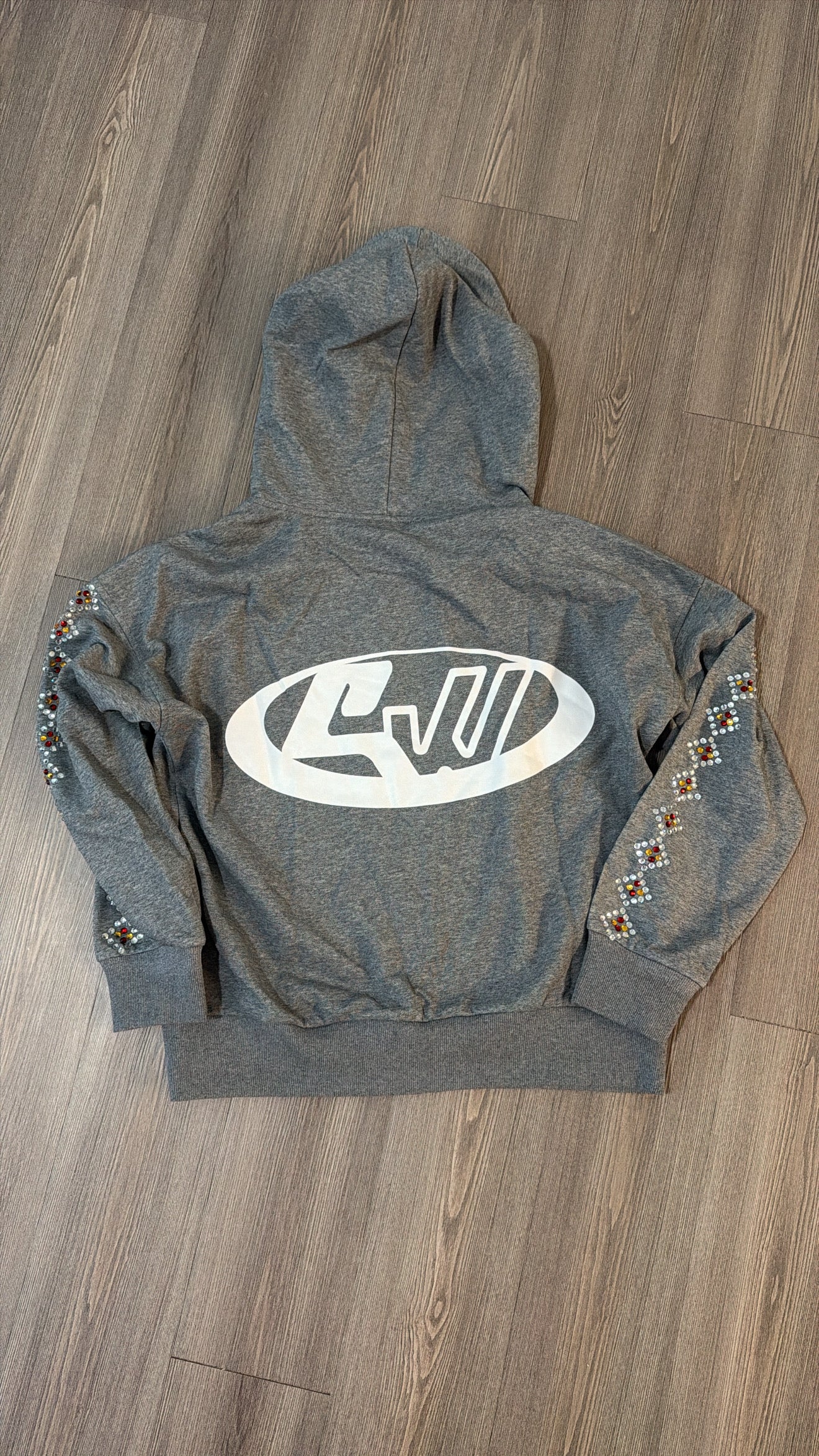 Dark Grey Urban Zip Up