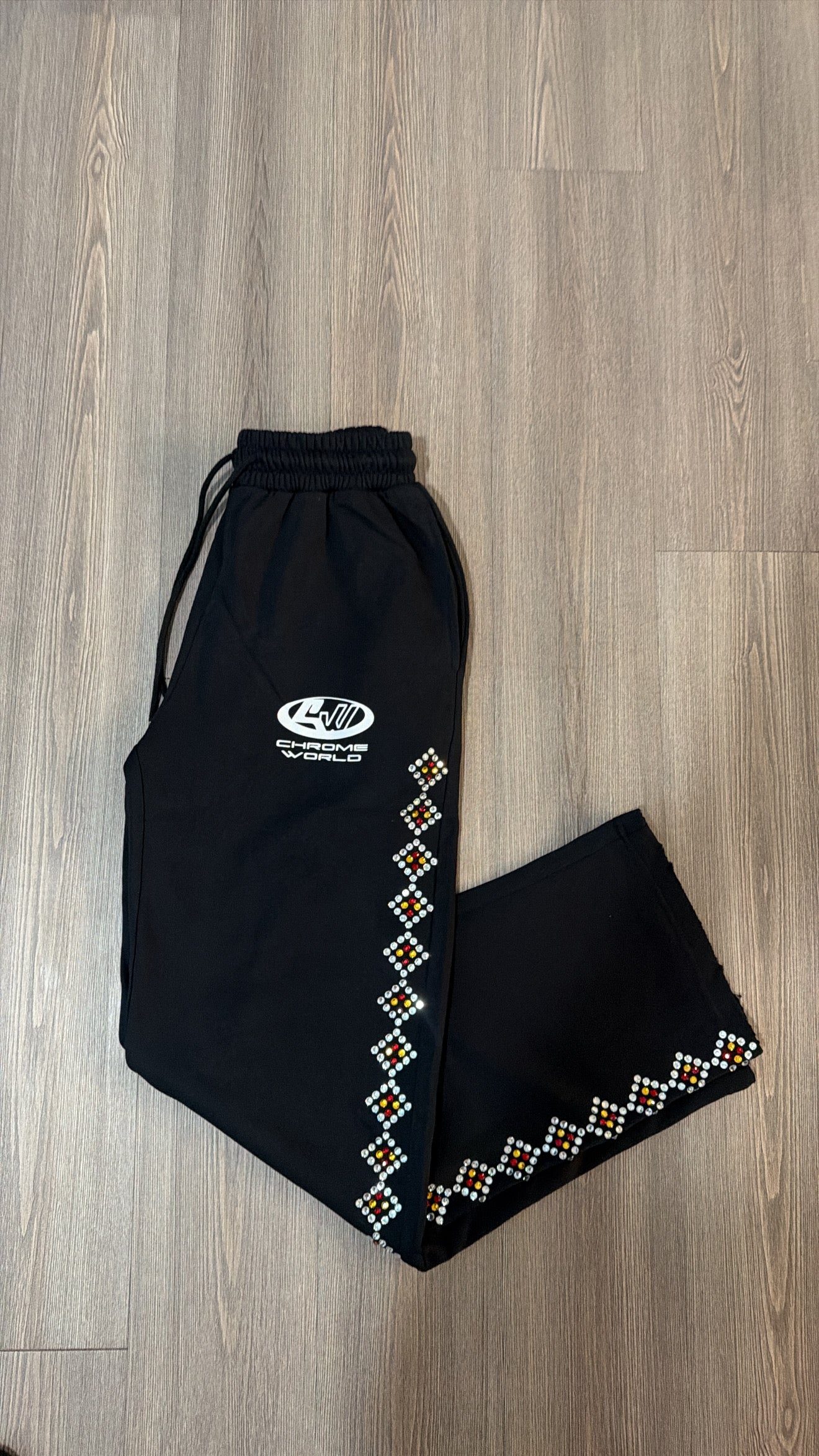Solid Black Urban Sweatpants