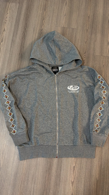Dark Grey Urban Zip Up